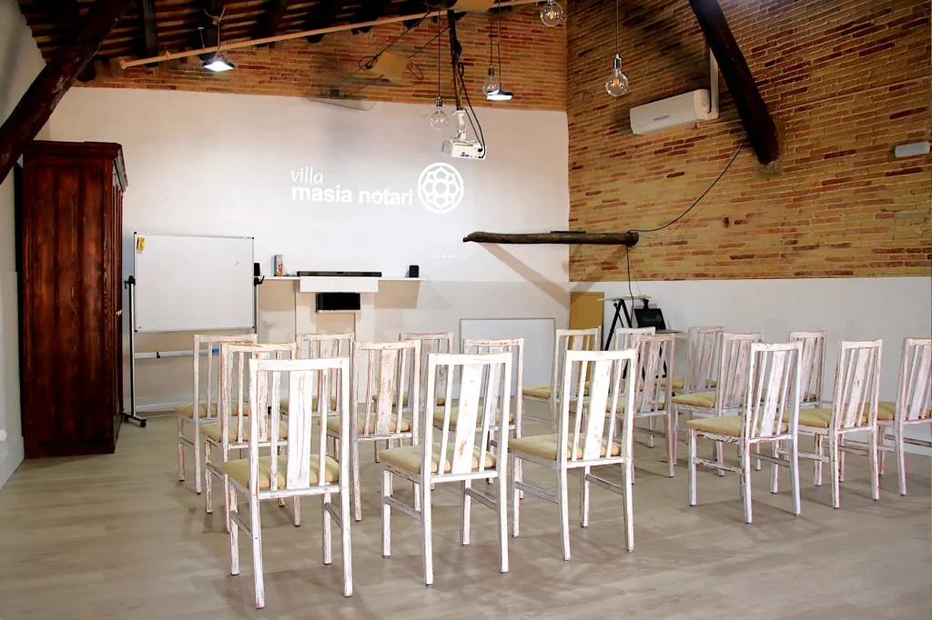 Meeting room 40 pax Villa Masia Notari Vilanova