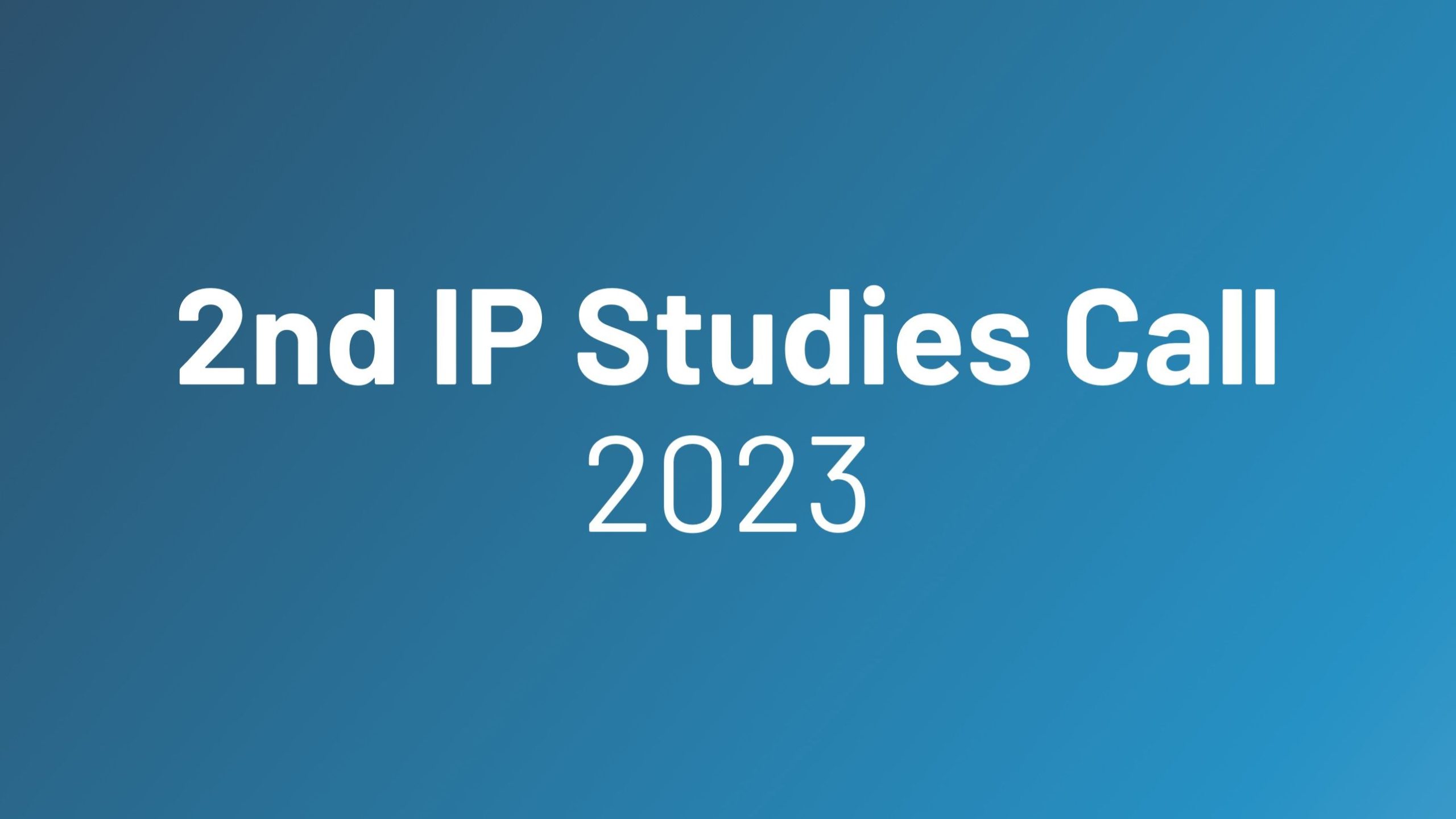 DEADLINE – 2ª Convocatòria oberta Estudis estratègics relacionats amb la IP