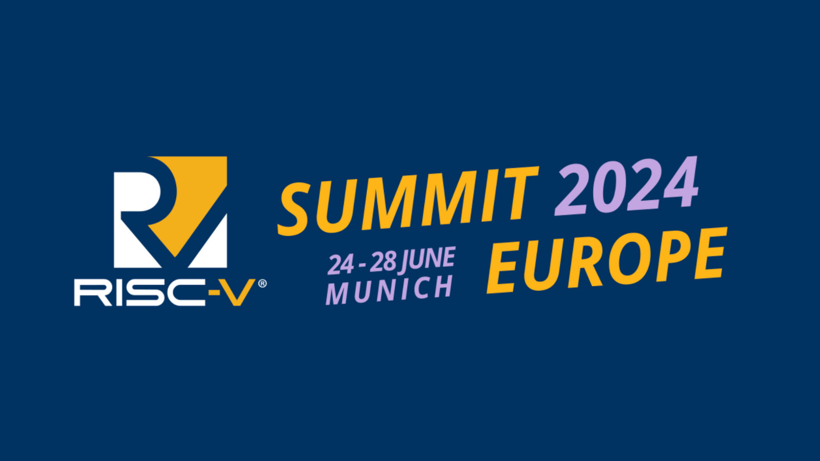 RISC-V Summit Europe