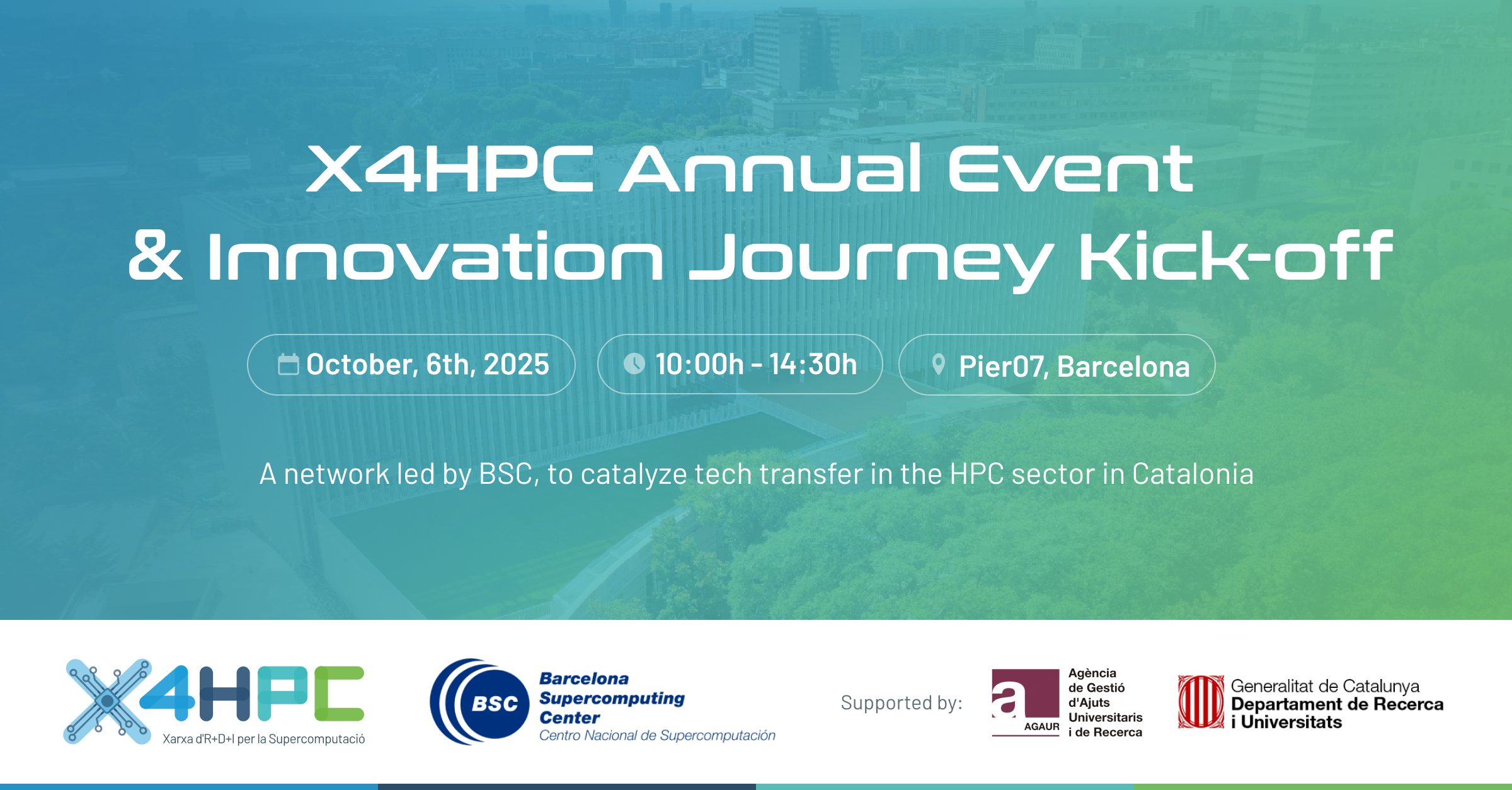 X4HPC Annual Conference and Innovation Journey Kick-off: October 6,2025