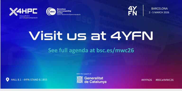 The X4HPC Network Participates Once Again at Mobile World Congress with BSC